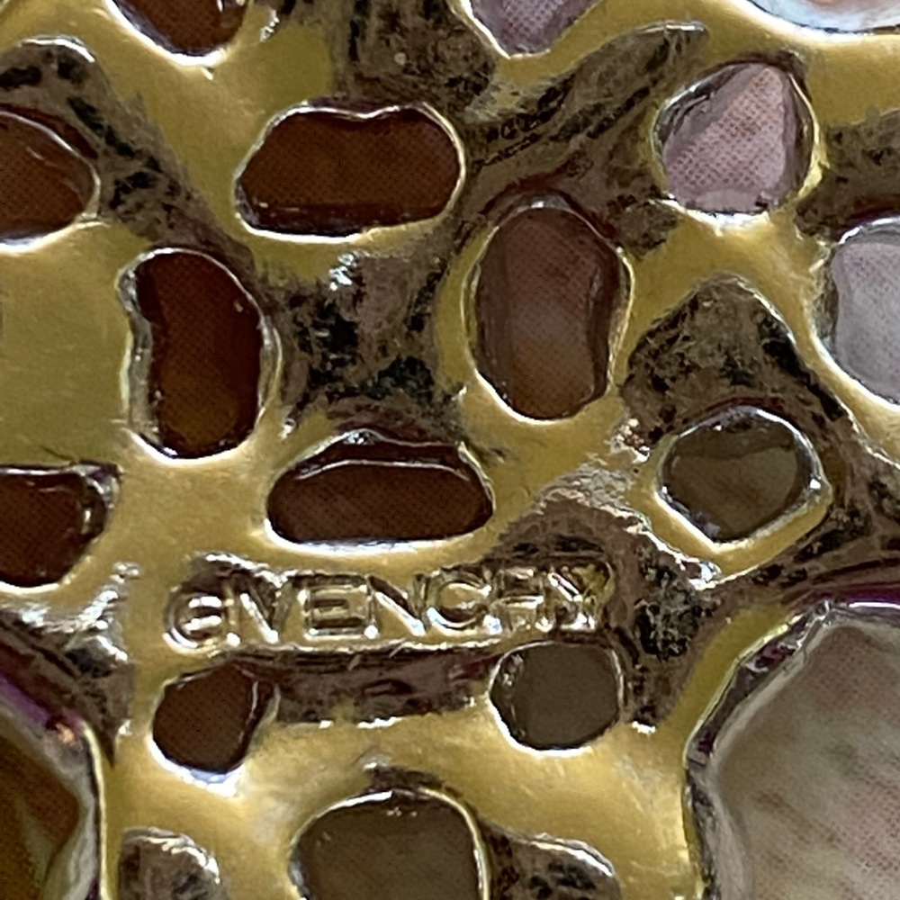 Authentic Givenchy Silver & Crystal Necklace - image 8